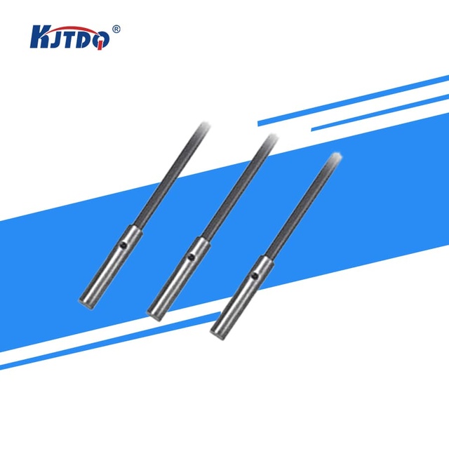 KJT Proximity Sensors -25℃~+70℃ 10-36V DC 90-250VAC 200mA 2KHz 0.1ms IP67 PBT ABS Proximity Sensor Switch Small Size