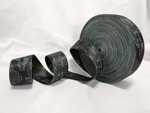 حزام نايلون مموه <span class=keywords><strong>2</strong></span> بوصة حزام ربط <span class=keywords><strong>2</strong></span> بوصة أسود عريض للأثاث ، مقعد زورق تنجيد ، قماش مقاوم للأشعة تحت البنفسجية - Product Image 2