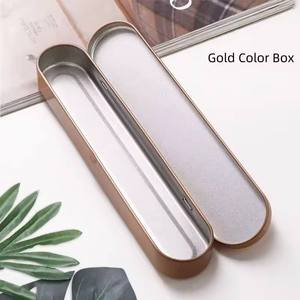 In Stock Flip-Top Tin Gift <b>Box</b> <b>Metal</b> Pen Tin <b>Box</b> Tin <b>Tool</b> <b>Box</b> with Sponge Insert <b>for</b> Acne Needles / Blackhead <b>for</b> School Office - Product Image 4