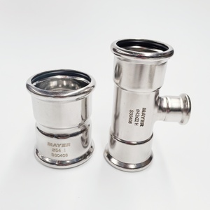 Bán buôn 304/316 thép không gỉ Phụ Kiện Khớp nối giảm tee, vệ sinh, cho nước uống hệ thống ống nước - Product Image 1