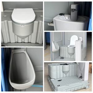 Réservoir de déchets de toilettes portable renforcé, écologique et durable, en plastique robuste pour salle de bain extérieure, idéal pour les chantiers isolés - Product Image 5