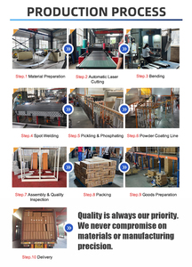 Rak Industri Heavy Duty 4 Lapis Rak Gudang Logam Harga Terjangkau Rak Garasi Adjustable Rak Susun Logam Tanpa Baut - Product Image 6