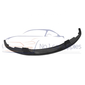 Lèvre de pare-chocs avant noire en fibre de carbone F30 pour série 3 F30 F31 <span class=keywords><strong>320i</strong></span> 328i 335i <span class=keywords><strong>M</strong></span> séparateurs de becquet de <span class=keywords><strong>sport</strong></span> 2012-2019 Style AP - Product Image 3