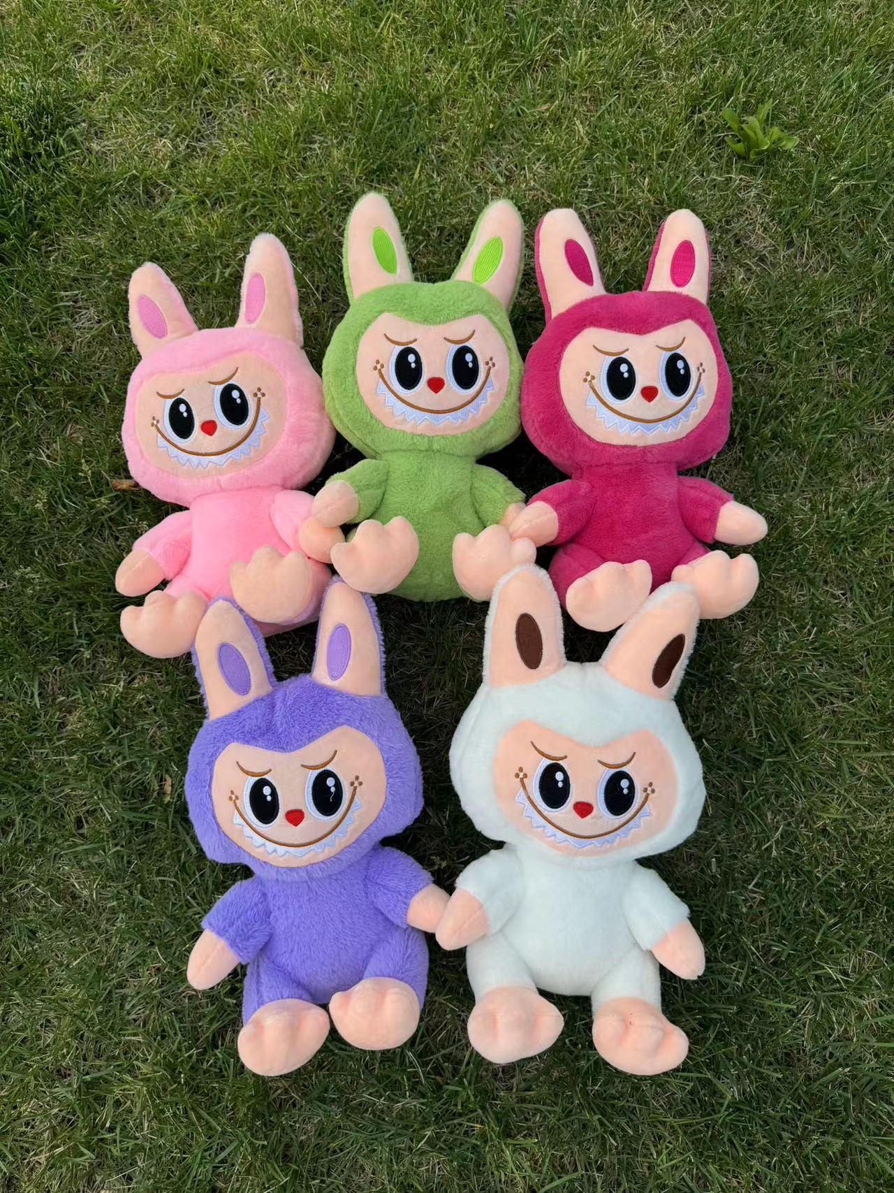 25/35cmラブブぬいぐるみカワイイアニメソフトバッグペンダント