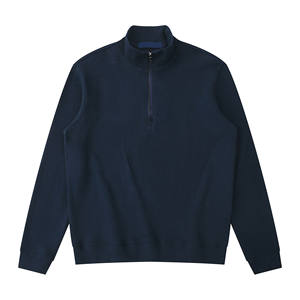 Felpa <span class=keywords><strong>mezza</strong></span> <span class=keywords><strong>Zip</strong></span> a maniche lunghe 1/4 felpa da <span class=keywords><strong>uomo</strong></span> felpa con <span class=keywords><strong>cappuccio</strong></span> da <span class=keywords><strong>uomo</strong></span> - Product Image 4