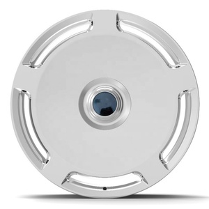 Rimpower 2025 Nuevas Llantas Forjadas de una Pieza con Tapas Flotantes Cromadas 22x9 22x10 5x112 para Benz S550 - Product Image 2