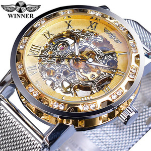Orologio da polso con quadrante in vetro in acciaio inossidabile con quadrante in vetro da uomo di lusso per uomo - Product Image 6
