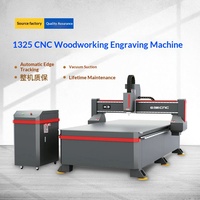 Machine de gravure publicitaire multifonctionnelle CNC 1325 entièrement automatique pour découpe de pierre et acrylique avec détection de bord, garantie 1 an