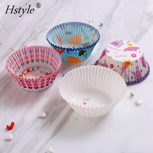 Hstyle Pq340 100Pcs Cổ Phiếu Lớn Chất Lượng Cao Giá Thấp Khủng Long Không Thấm Mỡ Giấy Cúpcake Lót Bánh Nướng Bánh Nướng Bánh Cup Bánh Trường Hợp - Product Image 4