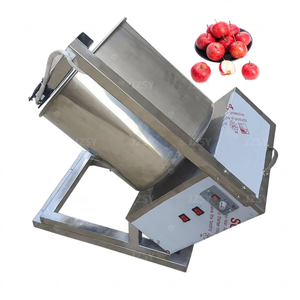 Comercial de acero inoxidable automático azúcar Espino bola de nieve máquina de alimentos azúcar frito uva cereza tomate equipo de cobertura - Product Image 3