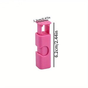 คลิปปิดผนึกถุงขนมปังพลาสติก Cinches, บีบและล็อคง่าย, อุปกรณ์เครื่องมือในครัวมัลติฟังก์ชั่นโลโก้ถุงซีลพลาสติกจับ - Product Image 2