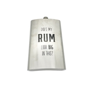 Sun Well Silver Mini Flasque à whisky en acier inoxydable 5oz, logo couleur unie, écologique, durable, design portable, style américain - Product Image 5