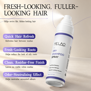 Spray de Champú Seco para Cabello Graso, Absorbe la Grasa Instantáneamente, Refresca la Raíz del Cabello, No Requiere Agua, Acabado Ligero y No Grasoso - Product Image 2