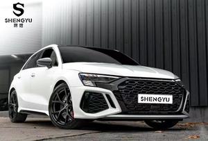 Pièces de pare-chocs de voiture de haute qualité pour <span class=keywords><strong>Audi</strong></span> A3 2021, transformation en <span class=keywords><strong>RS3</strong></span>, comprenant l'ensemble du pare-chocs avant avec calandre, diffuseur arrière et sorties d'échappement - Product Image 4