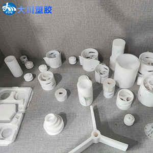 Dachuan Plastics <b>PTFE</b> Precision Parts White CNC Machined Irregular Shapes For Industrial Use - Product Image 1