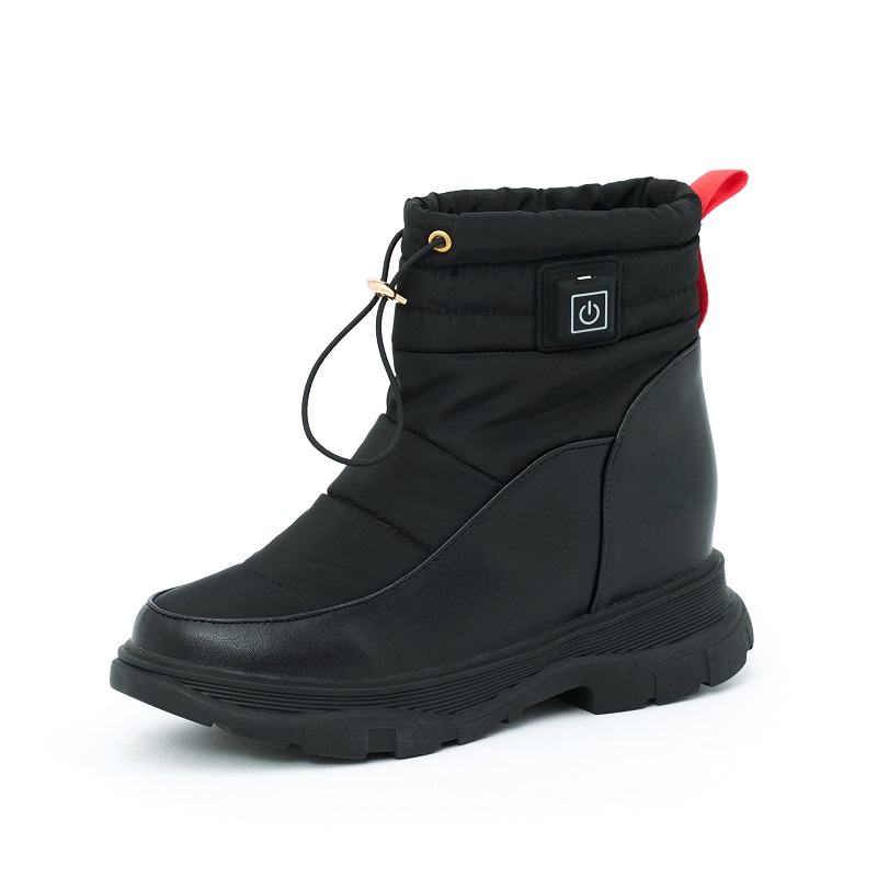 Модные регулирования температуры зарядка Отопление обувь на зиму; Прогулочная обувь; Теплые женские зимние сапоги