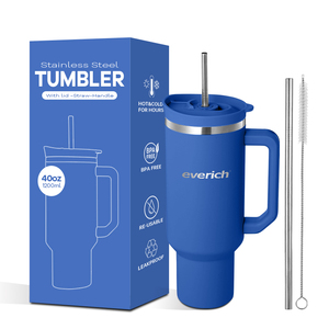 2024 thiết kế mới tùy chỉnh đôi tường thép không gỉ <span class=keywords><strong>Mug</strong></span> 40oz Tumbler với xử lý xe <span class=keywords><strong>Mug</strong></span> nhiều màu <span class=keywords><strong>s</strong></span>ắc - Product Image 1