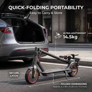 Scooter <span class=keywords><strong>Eléctrico</strong></span> Plegable de Aleación de Aluminio de 36V 350W, Ligero (14.5kg), para Adultos, Ideal para Desplazamientos Urbanos, Envío Gratis en EE. UU., Producto Más Vendido - Product Image 4
