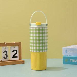 Custom Logo <b>Double</b> <b>Wall</b> Stainless Steel Travel <b>Mug</b> with Handle, Hot Cold Insulated Tumbler for Corporate Gifts - Product Image 6