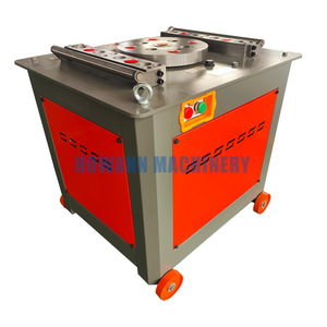 Nueva llegada semiautomática GW45 CNC Rebar Bender Cutter Machine 4KW 6-32mm Barra de acero Doblado Corte - Product Image 1