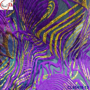 Lisami Rts Thời Trang Lụa Thật 3,5-y Diract + 2y Garbasar Với Hoa Nhung Cắt Tay Sang Trọng Sudan Toob Lụa Mềm Lạ Mắt - Product Image 2