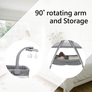 Berceau pour bébé de qualité supérieure avec arche de jeu, berceau pour bébé, lit pour bébé, utilisation à domicile - Product Image 2