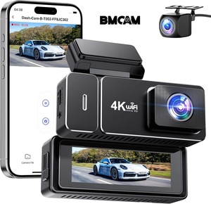 Caméra <span class=keywords><strong>embarquée</strong></span> 4K double objectif, écran IPS 3 pouces, vision nocturne, Wi-Fi, enregistrement en boucle avant/arrière, boîte noire pour <span class=keywords><strong>voiture</strong></span>, garantie 1 an - Product Image 1