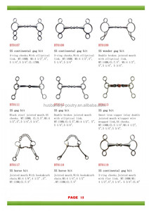 Ngựa <span class=keywords><strong>bit</strong></span> Vòng <span class=keywords><strong>snaffle</strong></span> <span class=keywords><strong>bit</strong></span> đôi bị hỏng miệng với liên kết cong - Product Image 5
