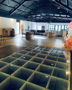 Nouveau miroir LED Portable 3D, plancher de danse, carrelage de <span class=keywords><strong>marche</strong></span>, télécommande - Product Image 2