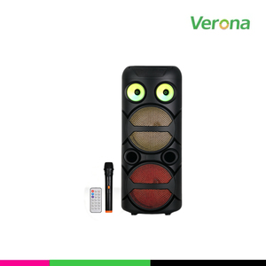Altoparlante Wireless a Batteria con Design Cartoon Carino, Luci RGB Dinamiche, Doppio Subwoofer da 8 Pollici, Microfono Integrato, Telecomando, 10-60W - Product Image 3