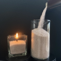Mèche de bougie perlée POSISION Withe Pearl Candle Sand Foton pour bougie perlée