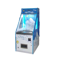 Kit de mini borne d'arcade de luxe à monnayeur, jeu de poussée de pièces de monnaie, borne à jetons