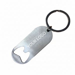 Custom Logo Bottle Opener <b>Key</b> Ring Metal Portable Bottle Opener <b>Key</b> <b>Chain</b> - Product Image 5