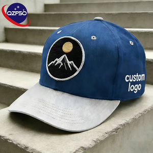 Casquette Snapback Brodé Personnalisé QZFSO de Haute Qualité pour l'Extérieur, 100% Coton, Casquettes de Baseball à Visière Plate Ajustables - Product Image 1