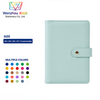 Carnet de notes A5 personnalisable en cuir, format compact, avec fente pour stylo, idéal pour les cadeaux d'affaires et les voyages, marque privée