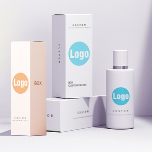 Emballage de produit personnalisé petite boîte blanche d'emballage, boîte de papier blanc ordinaire, boîte cosmétique en carton blanc - Product Image 2