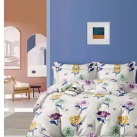 Tissu Imprimé en Coton Sergé 40S de 235cm de Large pour Literie, Housse de Drap et Rideau de Textile de Maison