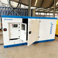 Groupe électrogène diesel silencieux industriel et commercial U+POWER 750 kVA 1500 tr/min 50 Hz triphasé 220 V type conteneur démarrage automatique ATS