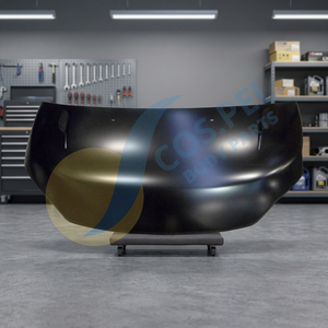 Hergestellt in Italien COS.PEL. Neue Metall-LKW-Motorhaube (SCHWARZ) 196cm für Daily 2014-2016 zum Ersetzen/Reparieren - Product Image 2