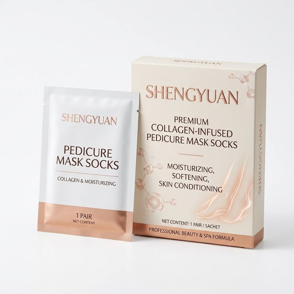 Fermented Collagen Foot Spa Mask Socks with Betaine and Glycerin ...