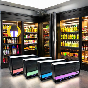 Sang trọng kính cường lực và nhôm hồ sơ có thể khóa nước hoa hiển thị <span class=keywords><strong>Showcase</strong></span> - Product Image 4