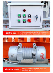 Máquina para Hacer Ladrillos de Cemento con Tolva, Producción Horaria de 515 Piezas, Ladrillos Huecos de 4 Pulgadas con Certificación CE. - Product Image 4