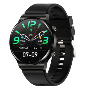 UM92 Plus Smart Horloge MP3 Lokale Muziek Sport Zakelijk Gesprek Horloge Waterdicht Gezondheid Monitor Google Betalen Nfc Ronde Smartwatch