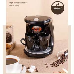 Pancerka Porseleinen Elektrische Infuus Koffiezetapparaat Kleine Capaciteit Huishouden 2 Kopje Voor Hotels In Het Frans En Spaans - Product Image 5