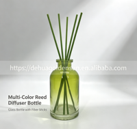 Bouteille d'aromathérapie en verre blanc de 100 ml, style baïonnette simple, diffuseur à bâtonnets, désodorisant d'intérieur, parfum pour la maison et l'air ambiant de voiture
