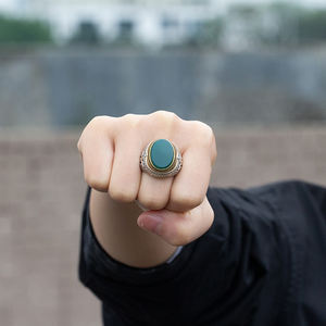 Мужское кольцо из натурального 925 - Product Image 5