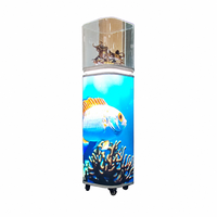 Écran LED flexible haute définition HDR10+ 2K, vitrine LED panoramique GOB 360°, armoire intelligente avec contrôle WiFi