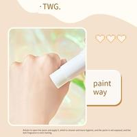 TWG OEM Parfum solide portable longue durée, parfum floral, parfum fruité, pour femmes et hommes, coffret de parfums