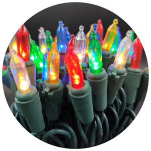 120V 4 "M5 đầy màu sắc cổ tích dẫn chuỗi đèn giáng sinh kỳ nghỉ thương mại trang trí Giáng sinh ánh sáng - Product Image 6