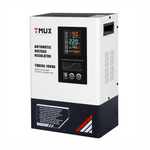 Régulateur de tension monophasé TMUX 10KVA AVR, régulateur de puissance 220V, commande par relais, montage mural, 90-280V, OEM - Product Image 2